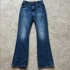 FRAME “The Outlaw” rigid bootcut denim 34” inseam - NEVER WORN